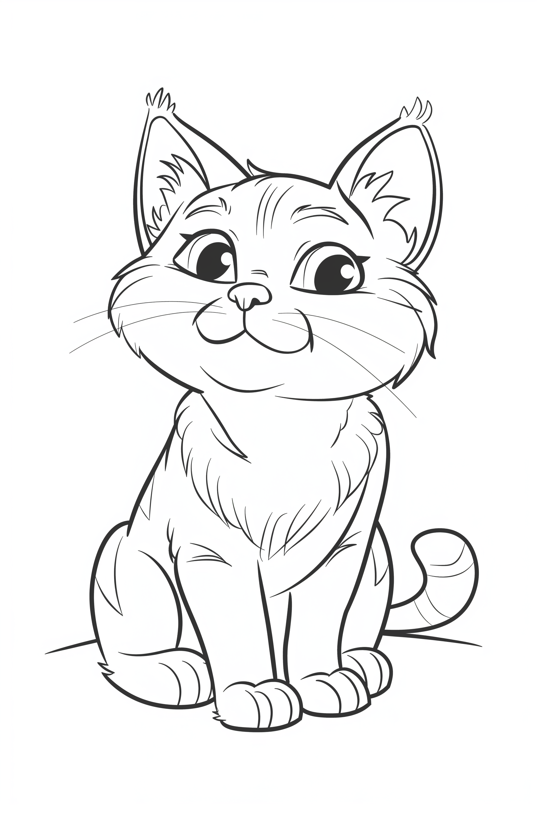 Cats Colouring pages - Printables