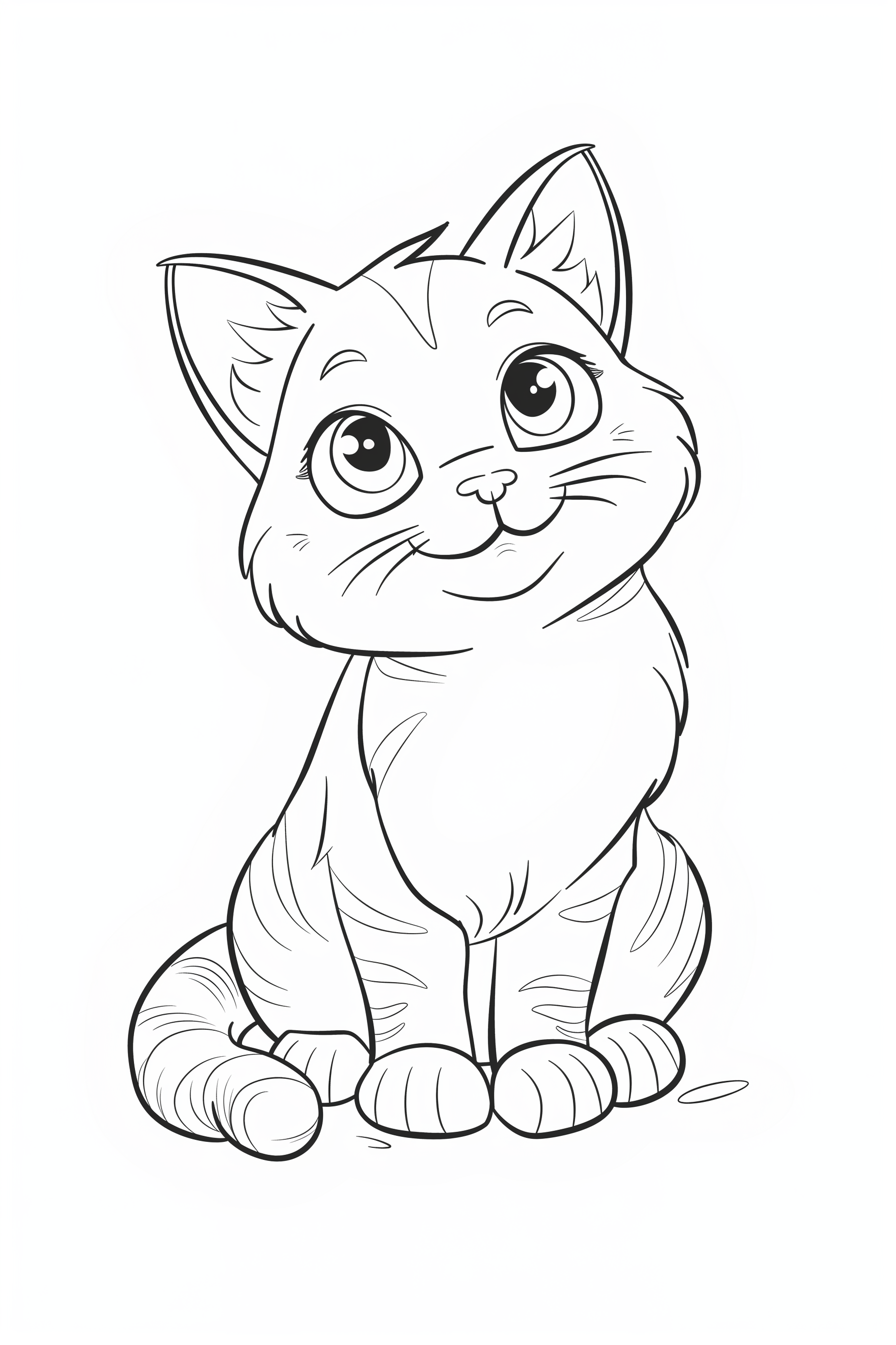 Cats Colouring pages - Printables